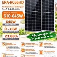Paneles Solares 645W Bifaciales - Img 57911592