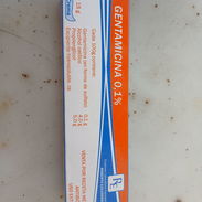 Gentamicina 0,1% 15g FV:07/27 1200$ - Img 55027252