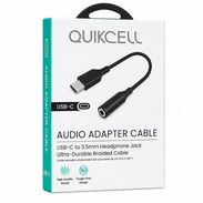 Cable Adaptador de Audio QuikCell - Img 57849493