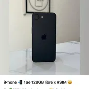 📱 iPhone 16e – 128GB 🔓 Libre con RSIM 🔋 Batería al 100% (47 ciclos) 📦 Pantalla reemplazada con pieza original 💵 P - Img 57000340