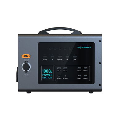 Estacion de Energia Marsriva 1000W, 1228Wh, LifePO4 *PRECIO 590* Mensajeria Lugares Centricos - Img 123385321