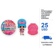 MGA Entertainment L.O.L Surprise Tots Squish Sand Magic Hair 6+ Surprises - Img 58468045