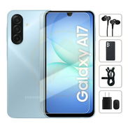 Samsung Galaxy A17 EU 4Gb Ram, 128Gb Almacenamiento, Con Cover, Mica y Audífonos - Azul 200$ - Img 55672642