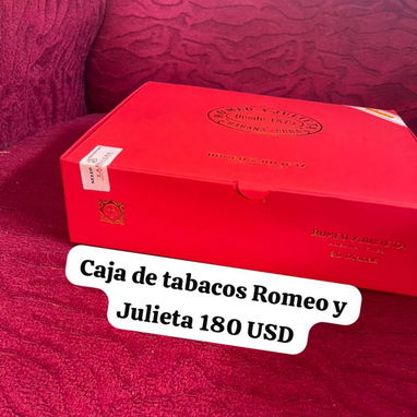 Caja de tabaco Romeo y Julieta original - Img 126078784
