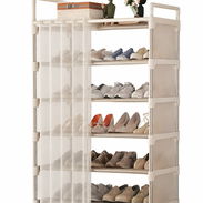Organizacion en tu hogar: Zapatera de 5 Niveles con Cortina 💰 35 USD. 📞56249037 - Img 56773360