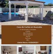 Renta casa con piscina ,billar,8 habitaciones,cocina equipada en Guanabo,puedes reservar menos habitaciones - Img 45896874