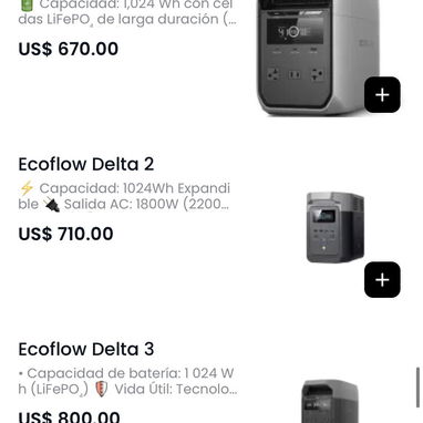 Ecoflows, estaciones de energía, plantas eléctricas y baterías - 2/6