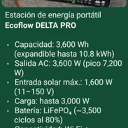 Estaciones de energía bluetti, ecoflow, inversores, lámpara led recargable+panel, cable adaptador solar y kit para panel - Img 55413158