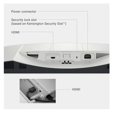 Monitor Dell - 27" (S2725H) IPS LED FHD 100Hz ( 2 - HDMI ) - Color Blanco 🔶 $195 - 5/6