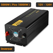 Inversor VEVOR 5000W 10000W Pico Onda Modificada 12V a 120V Con Control Remoto Pantalla LED Para Auto RV Negro ⚡ Potenci - Img 55968039