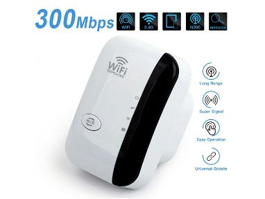 ✳️ Extensor Wifi 300 Mbps GAMA ALTA ⭕️ Router Wifi para Expandir Wifi a ESTRENAR - Img main-image
