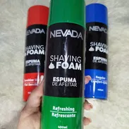 Espuma de afeitar Nevada 400 ml — refrescante, piel sensible o regular, a elegir - Img 56840559
