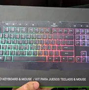 kit de teclado y mouse gamer monster rgb en caja a estrenar - Img 50460719