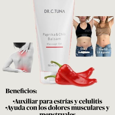 Gel de paprika 🌶️de FARMASI. Reduce tallas, estrías y celulitis... - Img 125234035