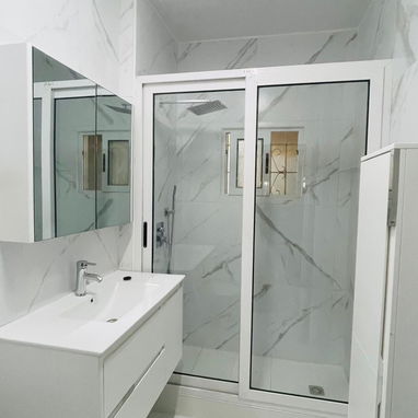 Marquetería de Aluminio y Cristal [ Puertas ,Ventanas ,Bajos de Mesetas ,Paños Fijos ,Mamparas de Baño entre otras cosas - 3/20