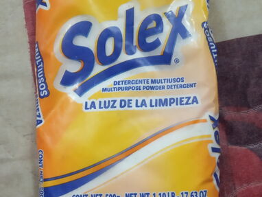 Vendo 1 paquete de detergente SOLEX de 900 gramos - Img main-image