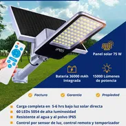 Lámpara recargable con su panel solar - Img 55749524