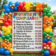 Cumpleaños (decoración, payaso, muñecos, piñatas - Img 55813144