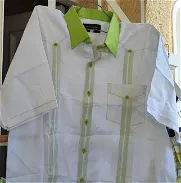 Se vende guayabera blanca de hilo nueva, talla XL - Img 45746761