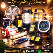 Luces y Linternas Recargables y Solares | Ideales para Apagones | Ventiladores y Lámparas LED - Img 54160595