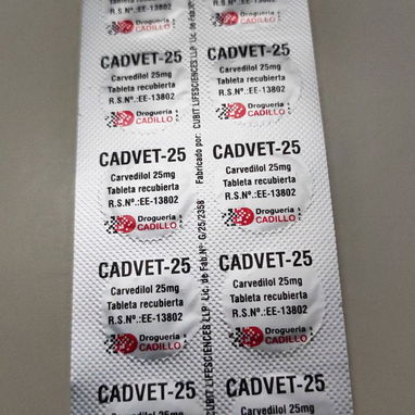Carvedilol de 25 mg - Img 118340317