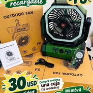 Ventilador recargable f6 - Img 58342866