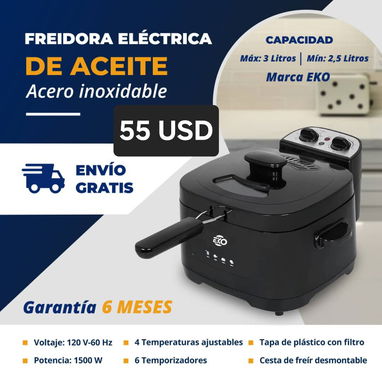 Freidora de aire y aceite - Img 125138242