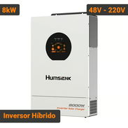 Inversor Solar Híbrido Humsienk 8kW 48V 110/220V Fase Dividida Dual MPPT 1600$ - Img 58012589