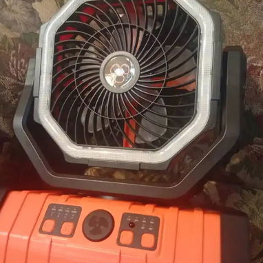 🌀 Ventilador Recargable F6 – 20000mAh – 4 Velocidades – 65 USD 🚗 ¡Mejores precios y calidad conmigo! - 2/4