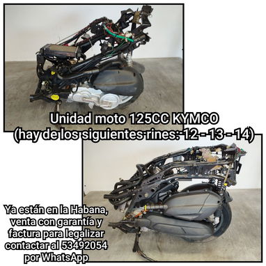 Unidades de moto 4T tipo scooter para motorina con su kit completo de instalación Habana contactar al 53492054 - Img 116613934