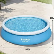 🔷 Piscina Redonda con Filtro (366 cm), $170 usd ❗ - Img 58277583