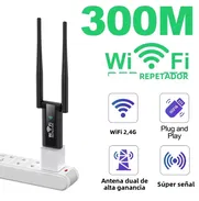 Repetidor WiFi 300Mbps USB con ANTENAS Extensor WIFI Señal Potente Amplificador NUEVO Modo AP Gama Alta a ESTRENAR - Img 49455274