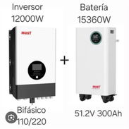 Kit de inversor Must 12kw y batería de 15kw - Img 56626328