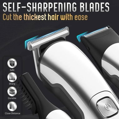 Afeitadora eléctrica Ufree USB para hombres - Máquina de afeitar recargable 🌐 - 3/7