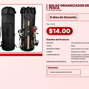 BOLSO ORGANIZADOR DE PESCA . - Img 57555866