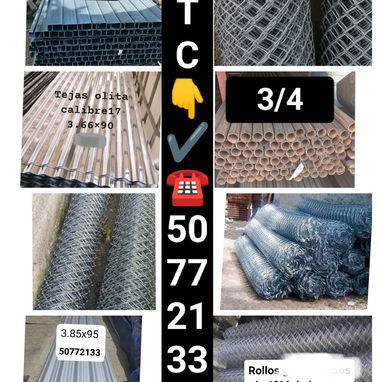 Tengo está oferta de venta deaterial todo en un mismo lugar ctc ya llamar al 1 número hagan su compra estamos para ayuda - 9/9