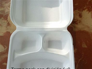 Termo packs , vasos plásticos y cucharas plásticas - Img 65304731