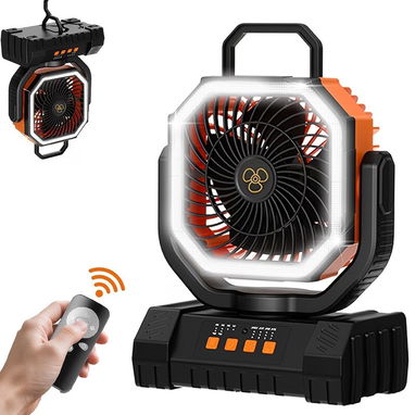 Ventilador recargable  de 20000MAH (modelo puede variar pero siempre mismas caracteristicas) - 2/6