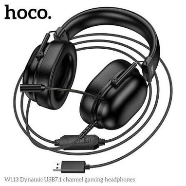 Audífonos tipo cascos gamer con micrófono omnidireccional. Auriculares con sonido 7.1 - 2/3