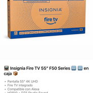Insignia Fire TV 55" F50 Series nuevos en caja con transporte incluido - Img 56275218