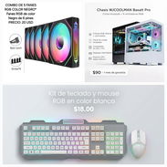 Chasis/Fanes/Teclado/Mouse - Img 54766330