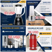 ✨ BATIDORA DE MANO Y PORTÁTIL Y LICUADORA EKO ✨/Fad - Img 57442906