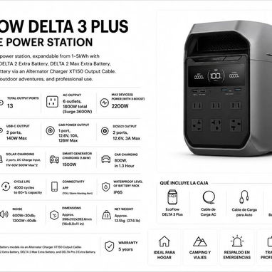 🔋⚡ ECOFLOW DELTA 3 PLUS ⚡🔋 ✳️ - 2/2