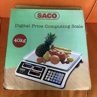 Pesa digital de 40kg (kg-libra) - Img 120383220