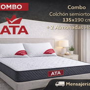 Combo colchón+ almohadas+ mensajería gratis 👌 - Img 54816379