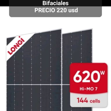 Paneles solares de 110w, 220w, 580w, 590w y 620w - Img 121771473
