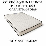 COLCHÓN QUEEN LA LINDA, ENTREGA DE FACTURA. VARIEDAD DE ÚTILES DEL HOGAR, ELECTRODOMÉSTICOS, ETC - Img 53711353