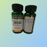 Hierro Nature's Bounty 65 mg 100 Tabletas - Img 57875109