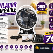Ventilador recargable J10 - Img 56560940