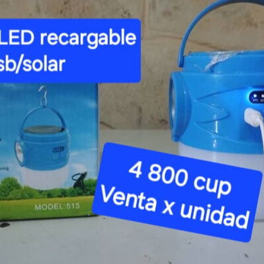 Ventilador recargable con pedestal de 16 y 18 pulgadas, lámparas recargables - Img 122238412